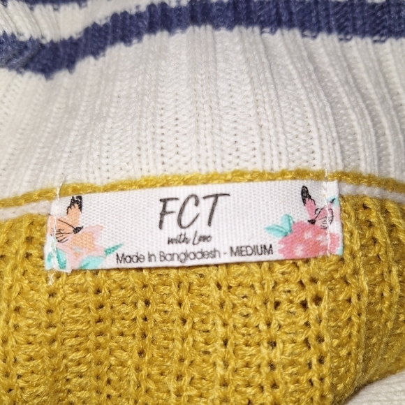 FCTthin knitted sweater great for Chili afternoons size medium - Picture 8 of 8